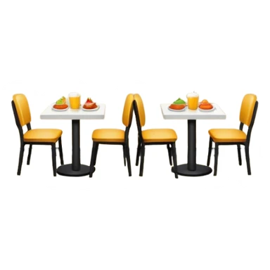 healthy food restaurant from outside sticker