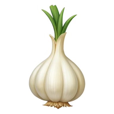a clove of garlic sticker