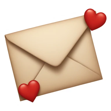 romantic letter sticker