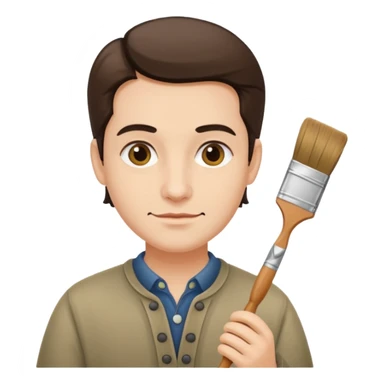 Austrian painter sticker