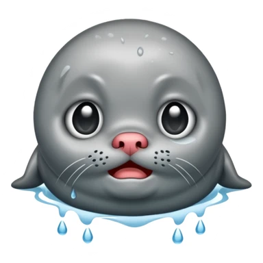 Seal cry sticker