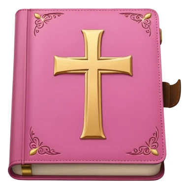 Biblia rosa sticker