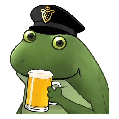 Split the G Guinness beer sticker