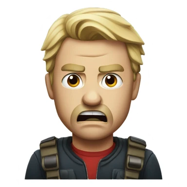 Angry canadian sticker