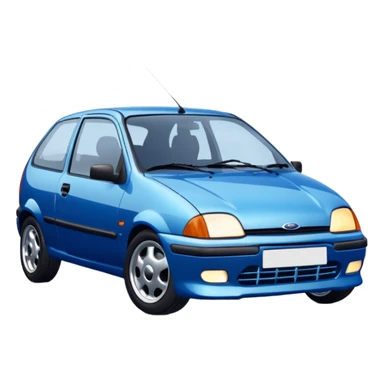 Ford fiesta 1998 MK4 compact sticker