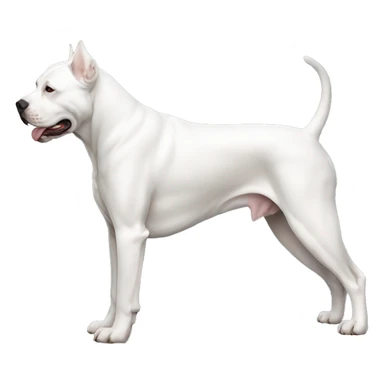 Dogo Argentino Dog Breed Full Body sticker