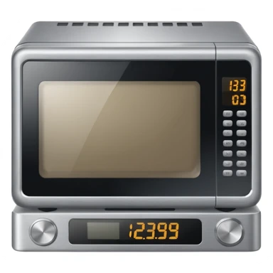 microwave oven emoji style sticker