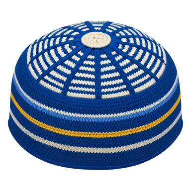 a jewish kippah sticker