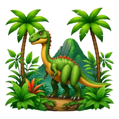 Jurassic Park GREEN COLOR sticker