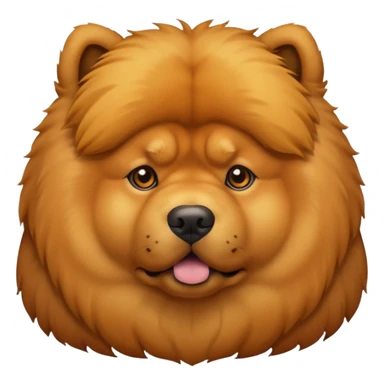 Chow chow dog sticker