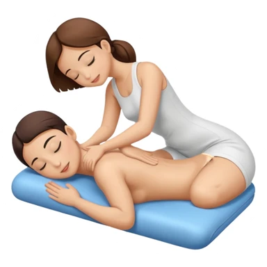 Back massage body sticker