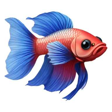 Betta fish sticker