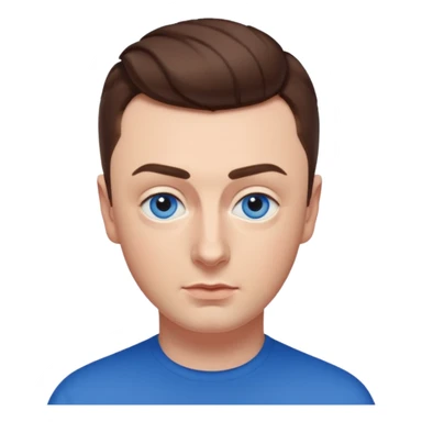 Sam Smith with blue eyes sticker