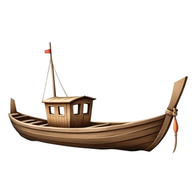 Longtail boat sticker