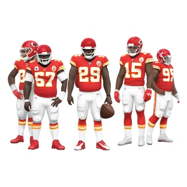 Kansas City chiefs losing in the nfl superbowl against the Philadelphia eagles  sticker