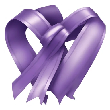 purple ribbon wrapped in money sticker