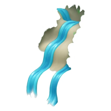 water river, tubing sticker