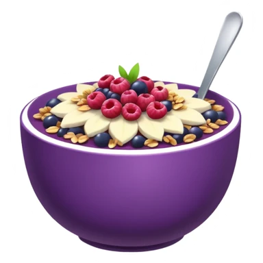Acai bowl sticker