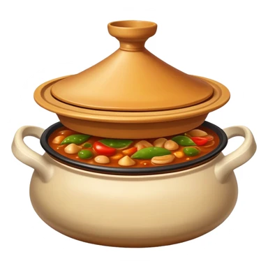 Tajine with a lot of oily sauce sticker