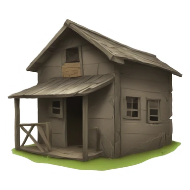 Shrieking shack sticker