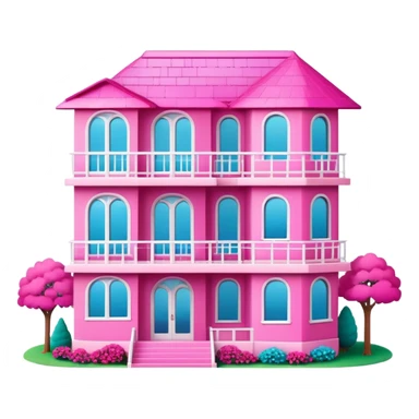 Real Life Barbie Dream House sticker