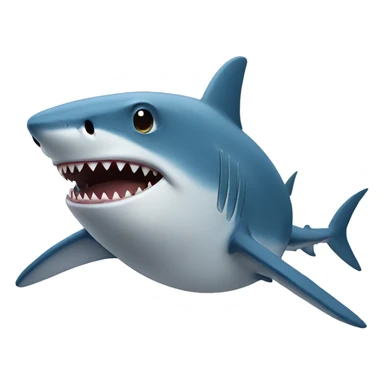 Shark with autism sticker