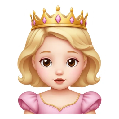 Sweet baby princess sticker