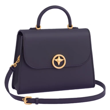 Black goth purse sticker