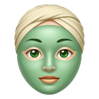 skin care masque soin visgae  sticker