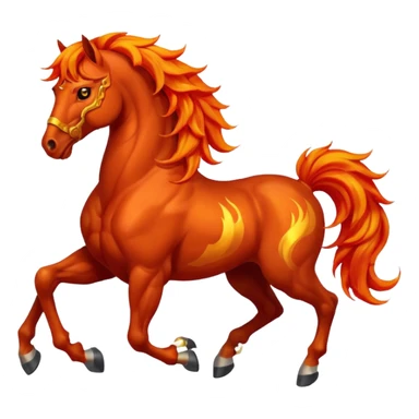 vietnamese fire horse sticker