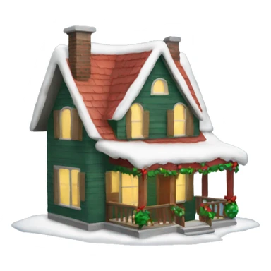 Merry Christmas house sticker