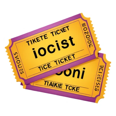 theatre movie ticket sticker