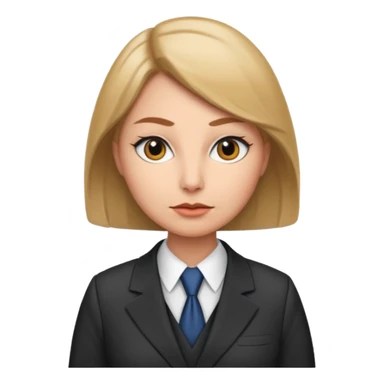 Lawyer goose female sticker