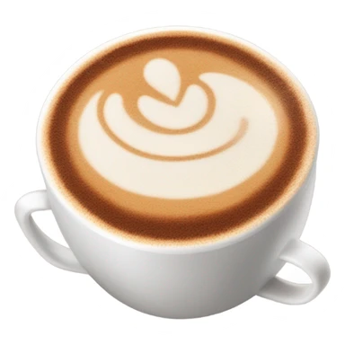 Cup of cappuccino  sticker