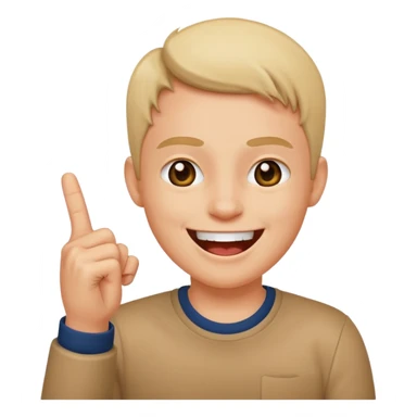 Doigt d’honneur et personne qui rigole sticker