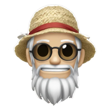 mugiwara no luffy from one piece sticker