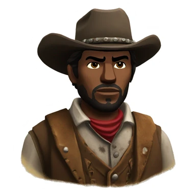 cowboys red dead redemption sticker