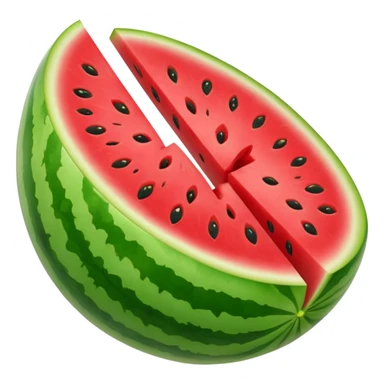 whole watermelon sticker