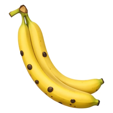 Tired banana sticker