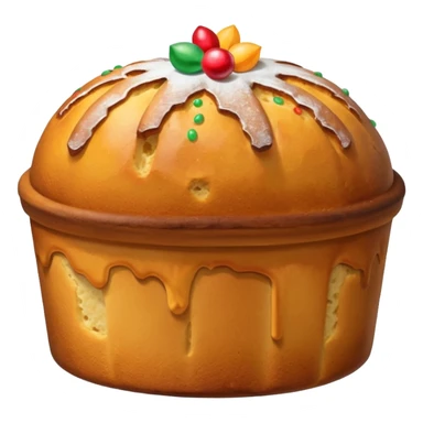 italian Bauli panettone sticker
