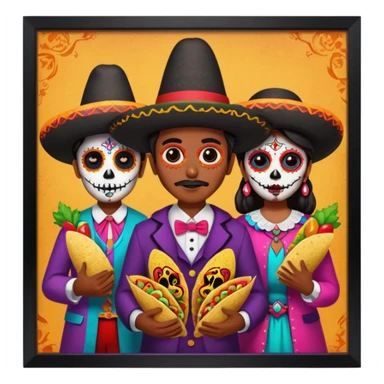 Day o the death, missing people, hereditary movie, museum,tacos,culture,museum in mexico, clothes o missing people, witches, witchcraft sticker