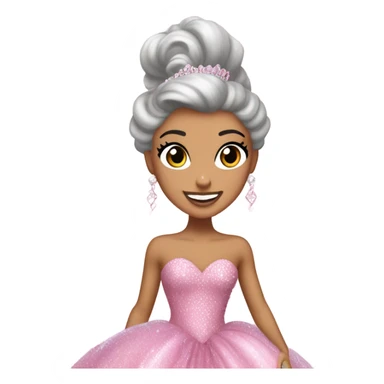 Ariana grand as galinda in wicked sticker