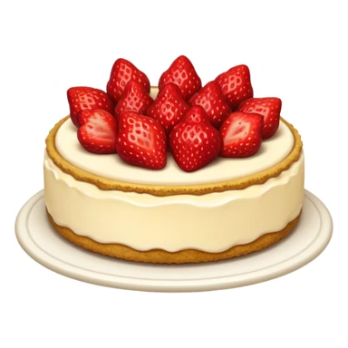 Strawberry cheesecake sticker
