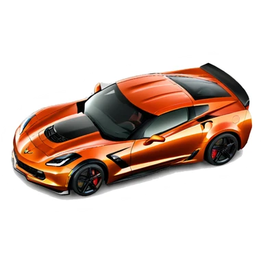 Corvette z06 c6 sticker