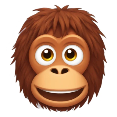 Harry styles as orangutan sticker