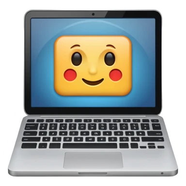 Laptop computer sticker