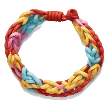 Friendship bracelet sticker
