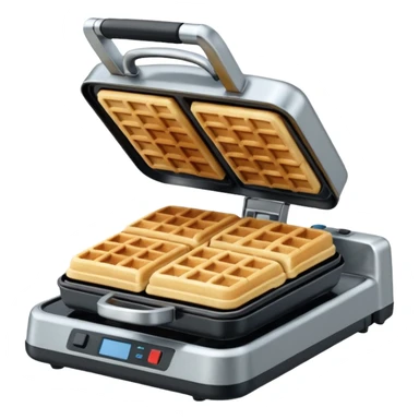 waffle iron sticker