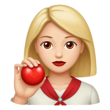 Uma mão apertando um botão escrito perigo sticker