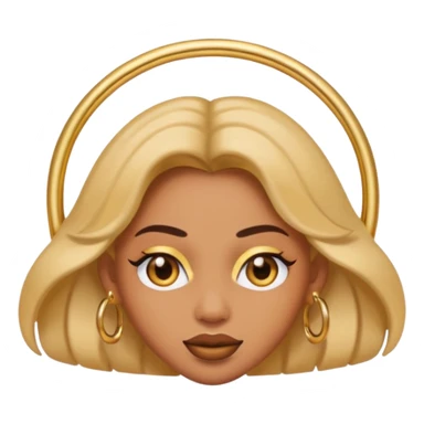 Sasssy emoji baddie edition sticker